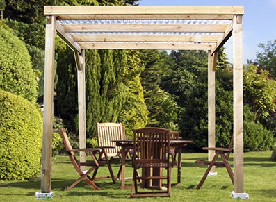 pergola bois en kit